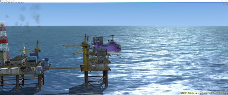 Appr. Maddog oil rig plaform