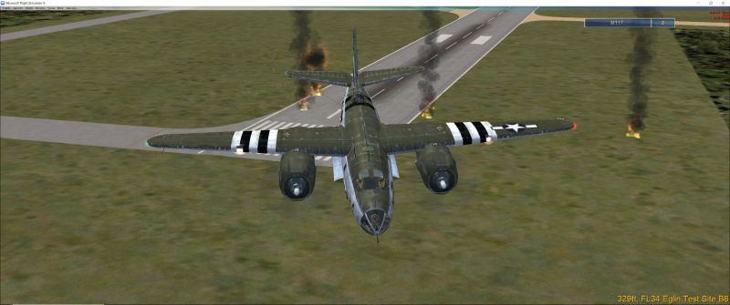 Flt 902108 drop bombs low alt. any ditection  6 