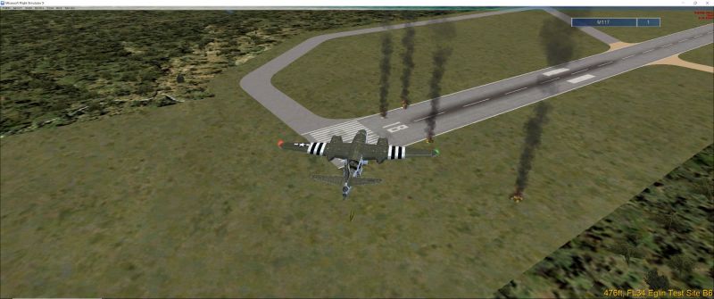 Flt 902108 drop bombs low alt. any ditection  7 