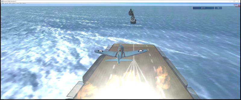 4 SBD Dauntless hit the target