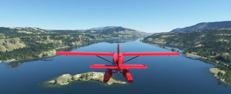 4 Rock Island on Columbia River